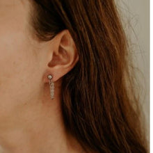 Load image into Gallery viewer, Ball and Chain Earrings