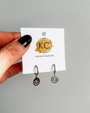 Load image into Gallery viewer, Koru Hoop Earrings