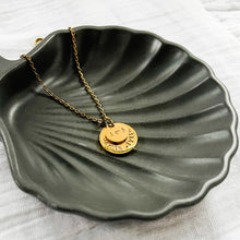 Load image into Gallery viewer, Custom Medium Pendant Necklace | Curved