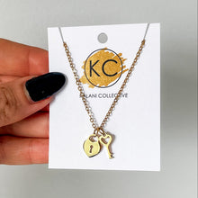 Load image into Gallery viewer, Lock & Key Necklace