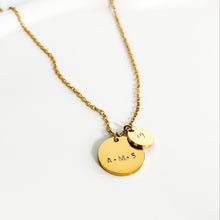 Load image into Gallery viewer, Custom Medium Pendant Necklace
