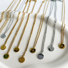Load image into Gallery viewer, Zodiac Stamped Necklace