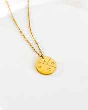 Load image into Gallery viewer, Custom Medium Pendant Necklace | 4 Corners
