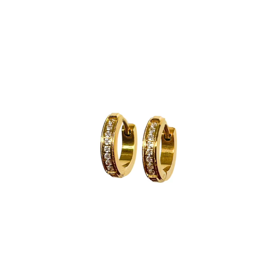 CZ Hoop Earrings