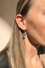 Load image into Gallery viewer, Pāua Hoop Earrings