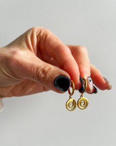 Koru Hoop Earrings