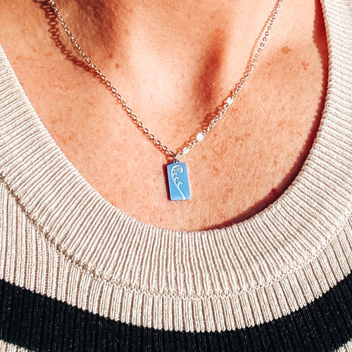 Pītau Fern Frond Necklace