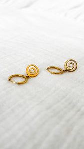 Koru Hoop Earrings