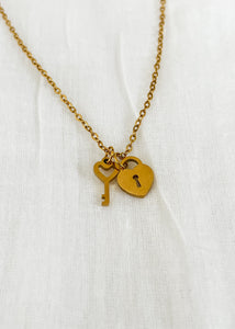 Lock & Key Necklace