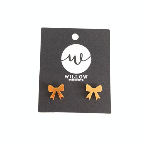 Bow Stud Earrings