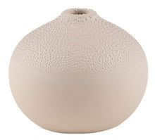 Load image into Gallery viewer, Räder - Cream Beaded Mini Porcelain Vase