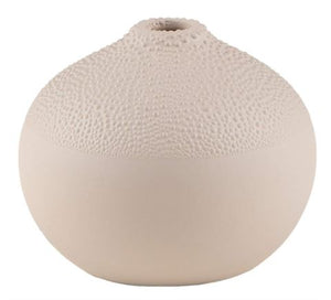 Räder - Cream Beaded Mini Porcelain Vase